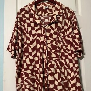 Lucy and Yak Santiago Shirt Size M